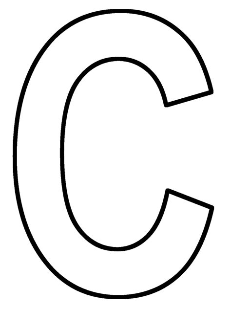 The Letter C Printable